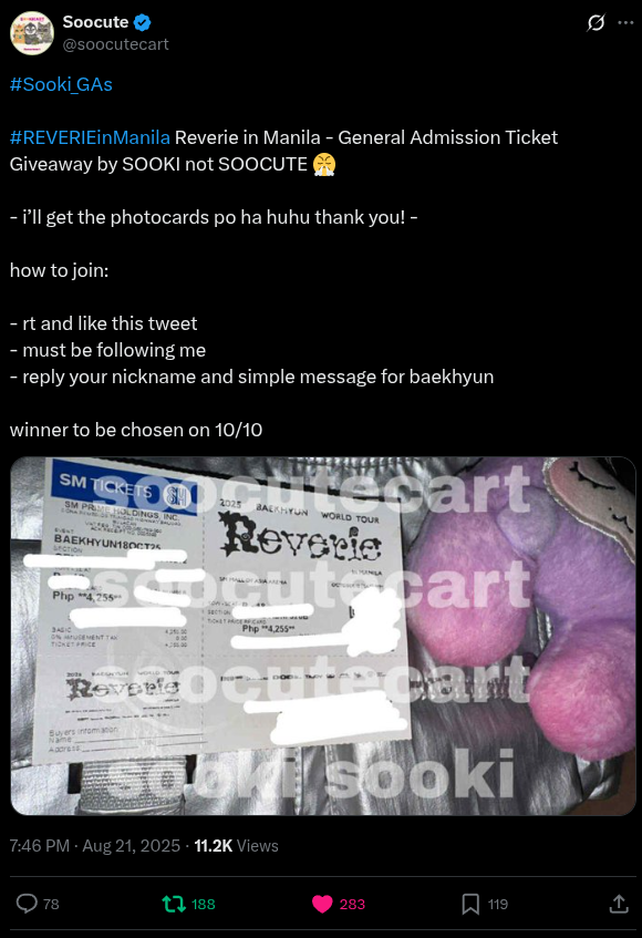 bhcylight's tweet photo. @soocutecart nickname: marione

hi, b. i'm so happy that you're coming back here sa ph after i missed your lonsdaleite tour. may the universe let me see u na this time. i'm very proud that u started building your own company. i will always be here supporting u from afar. love u and see u! 💞 https://t.co/y2FNcgulD1