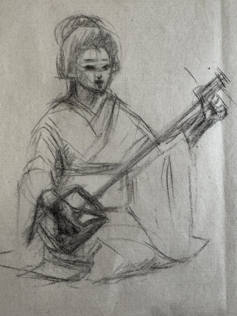 ChiColor0930's tweet photo. 朝の10分ドローイング
10 minutes of drawing in the morning
#drawingpencil #sketch https://t.co/UShH7h72Ec