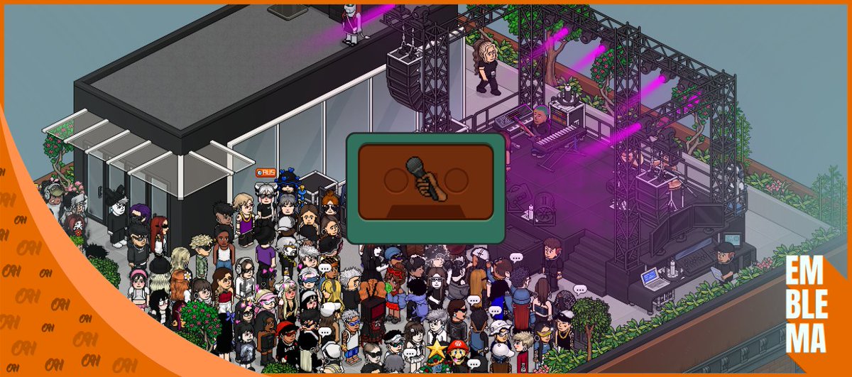 🟠Emblema

E o Habblet não para. Tivemos mais um Show agora pela <a href="/CripsHB/">Crips</a> e <a href="/habcover/">Cover Community</a>  em parceria com a <a href="/rhabblet/">Rádio Habblet</a>

🏠Quarto: Crips New York Live: Show Breana
:roomid 6751643

🔓Senha: #NewYorkLiveBreana