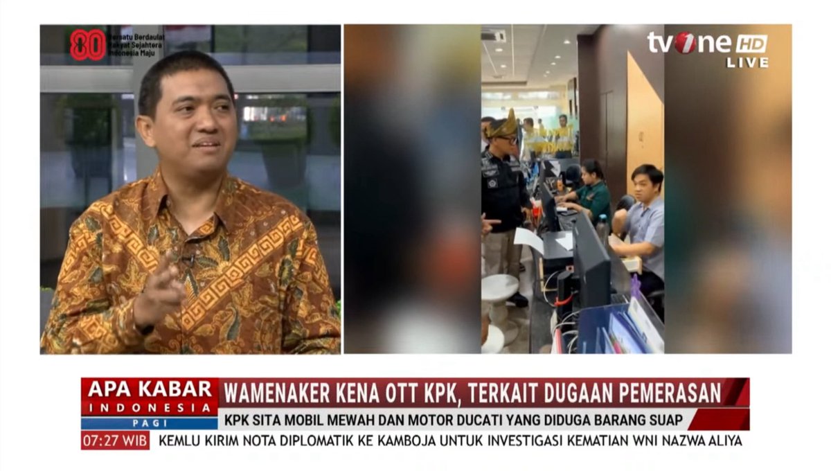 Anak buah Kapolri <a href="/ListyoSigitP/">Listyo Sigit Prabowo</a> lagi ngomongin tangkepan KPK

Lupa tupoksi dia di Satgassus bareng <a href="/nazaqistsha/">novel baswedan</a> 

Udah ngapain aja di Optimalisasi Penerimaan Negara??