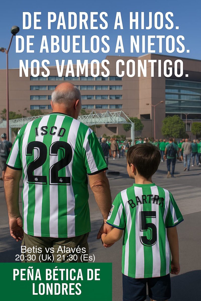 PBeticaLondres's tweet photo. Con el Betis nos iríamos hasta a un campo de minas 💚 https://t.co/OWQ7NQ6GR2