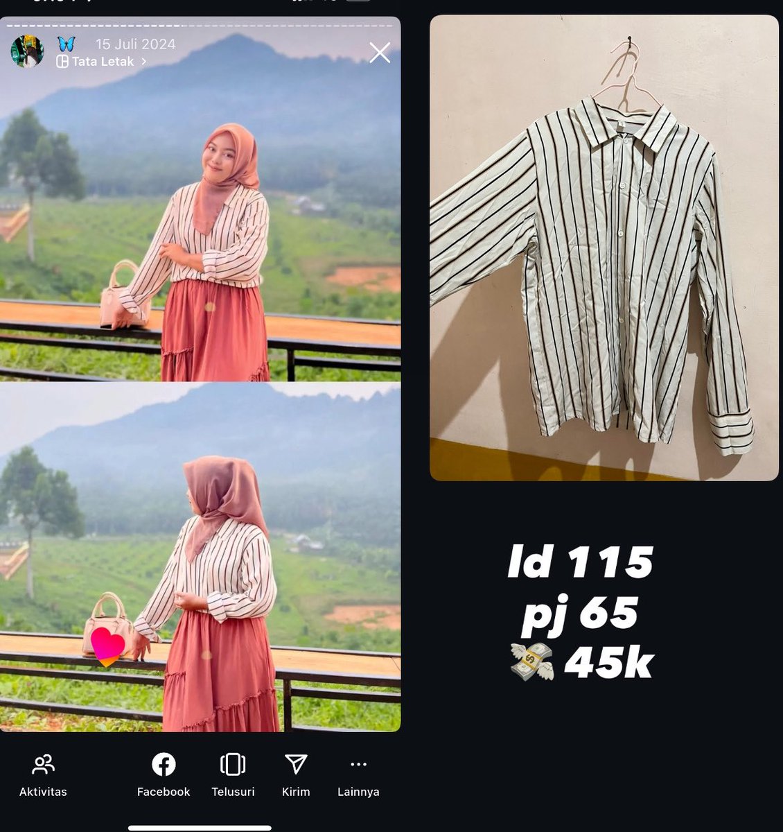winda_slf's tweet photo. WTS atasan dan rok jarang dipke, edisi ngurangin isi lemari gays
📍palembang, diluar palembang Bisa co di oren🍊bisa COD
mau tanya” dm aja beb https://t.co/ZOUWfmNQkI