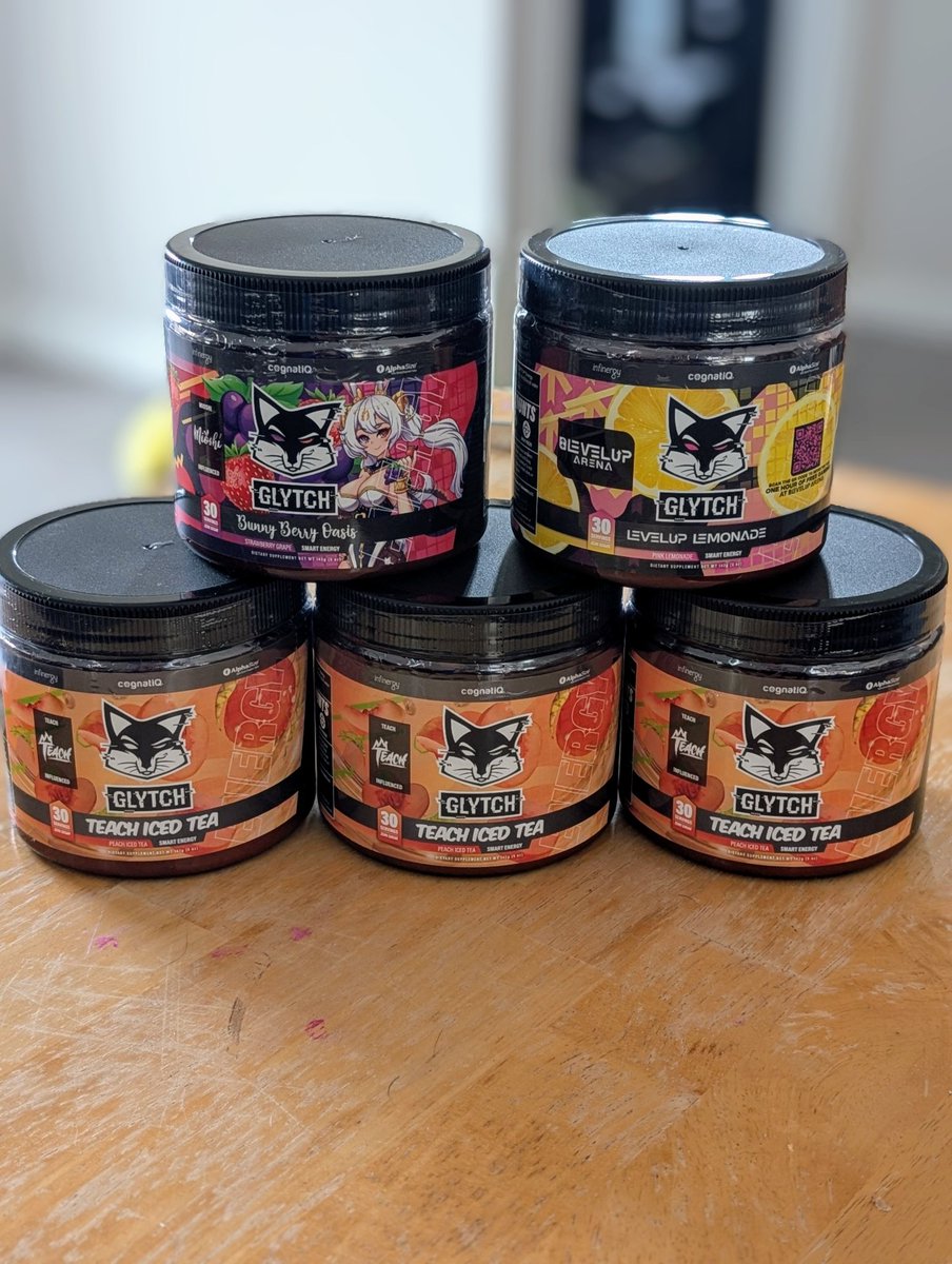 Can you tell which flavour is my favourite ??? <a href="/GLYTCHEnergy/">GLYTCH Energy</a>