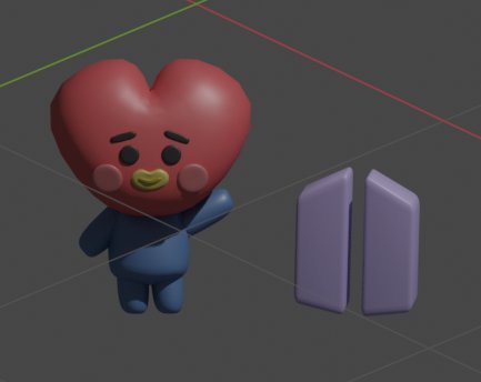 Feresloid99's tweet photo. Decided to share these!
Even though I'm scratching out these models, independently of anything, I put a lot of work on them and love into them when I did them! They were going nicely, and I'm proud of that :]
#blender #b3d #art
#btsfanart #BT21 https://t.co/fSVxZS4paD