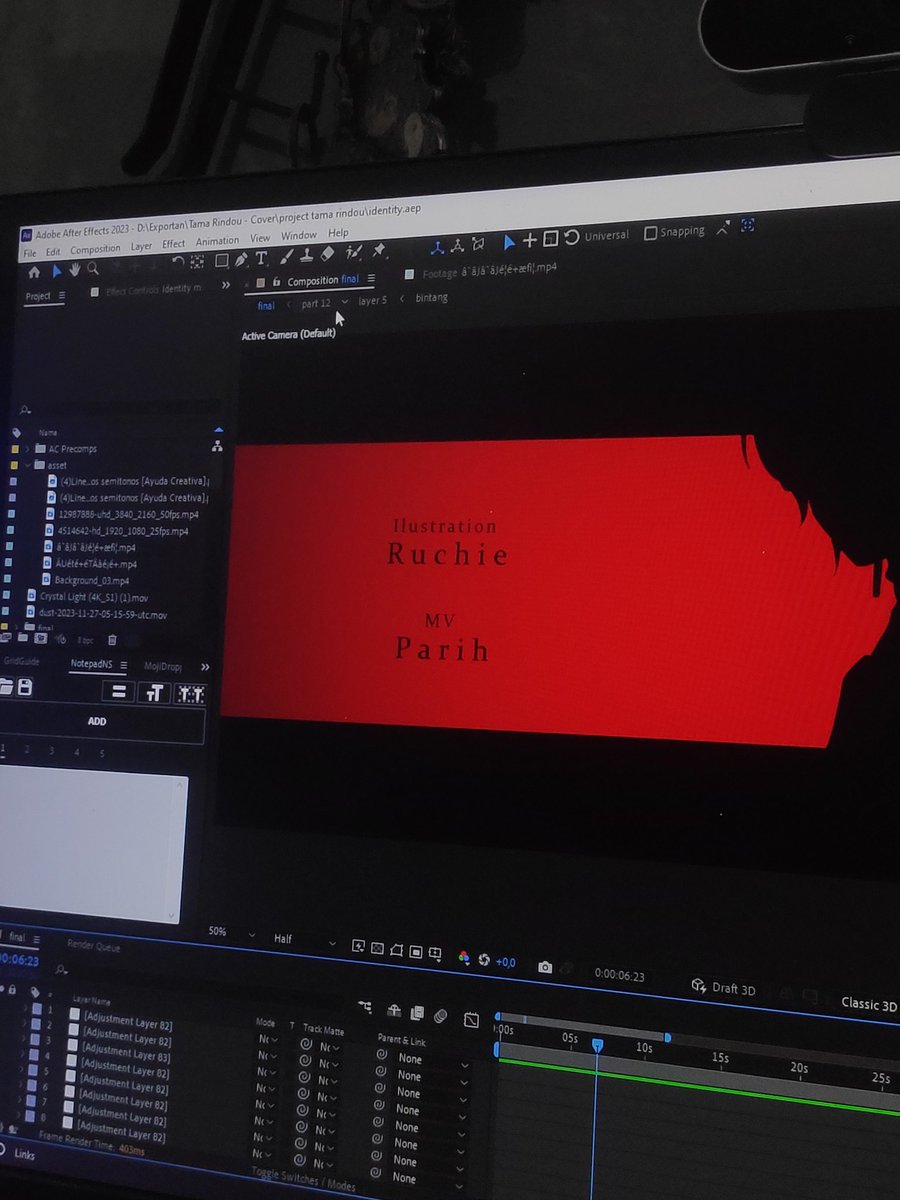 This is my second Music Video portfolio (uploading soon).

Thank you <a href="/tamarindouch/">Tama | Identity cover @ YT!</a>, for trusting me to work on this music video.