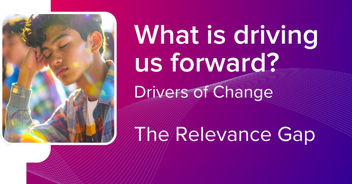 knowledgeworks's tweet image. The newest KnowledgeWorks forecast identifies four urgent drivers of change. How are they affecting education in your context, and how can you prepare for their effect on the future? bit.ly/45Y2Ihy #FutureEd #FutureOfLearning #EdRedesign