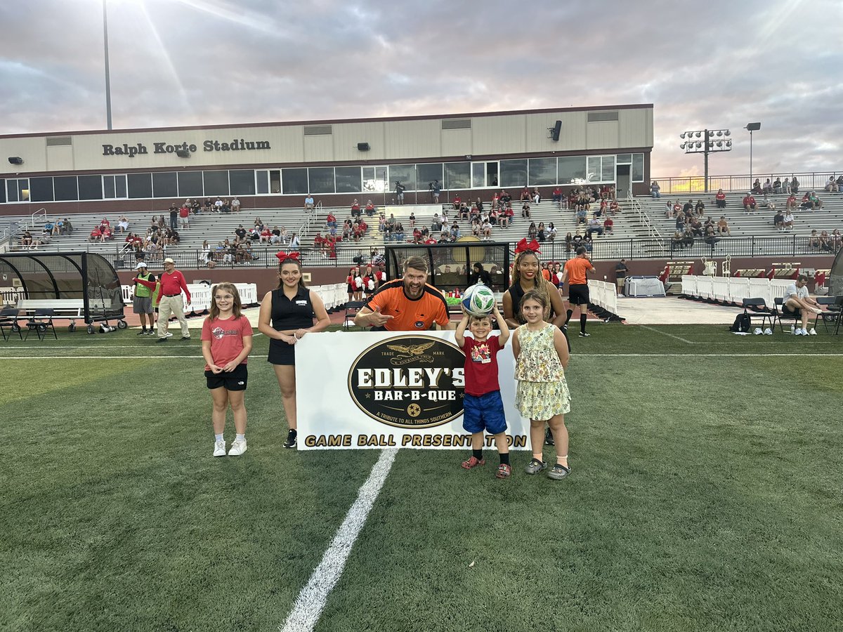 Edley’s Game Ball Presentation
