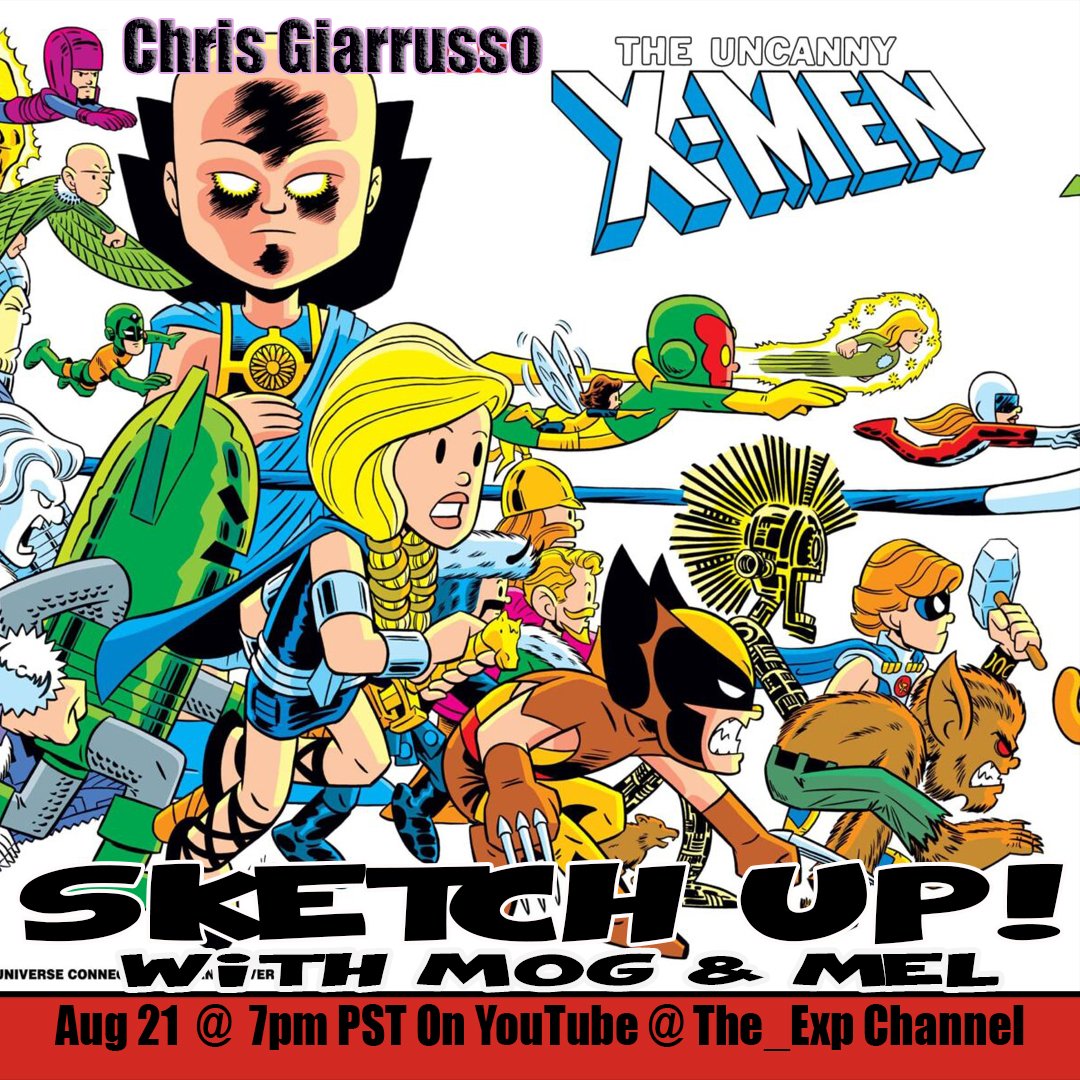 I'm on SKETCHUP w/Mog &amp; MEL tonight 7pm PST/ 10pm EST
See us on
Facebook facebook.com/TheCBSE/
Youtube youtube.com/@TheEXP
Twitter x.com/the_exp1
Twitch twitch.tv/the_exp
Insta: instagram.com/the_exp1
#theexperience #theEXP #sketchup #comicartist #artauction