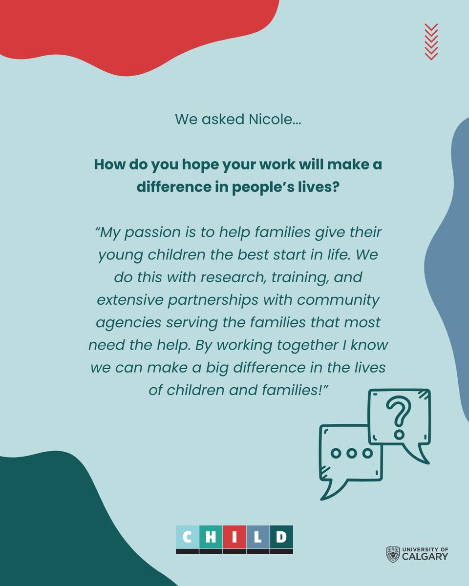 CHILD Studies (@childstudies_ab) on Twitter photo Meet <a href="/DrNLetourneau/">Dr Nicole Letourneau</a>! She leads the CHILD Studies Program & <a href="/apronstudy/">APrON Study</a>. She is the Scientific Director of <a href="/avatraining_ca/">Alliance Against Violence and Adversity</a> & <a href="/resolve_ab/">RESOLVE Alberta</a>. She developed the <a href="/attachprogram/">ATTACH™ (Attachment and Child Health) Program</a> & VID-KIDS programs to support parents facing stress or depression in nurturing their children’s development. Meet <a href="/DrNLetourneau/">Dr Nicole Letourneau</a>! She leads the CHILD Studies Program & <a href="/apronstudy/">APrON Study</a>. She is the Scientific Director of <a href="/avatraining_ca/">Alliance Against Violence and Adversity</a> & <a href="/resolve_ab/">RESOLVE Alberta</a>. She developed the <a href="/attachprogram/">ATTACH™ (Attachment and Child Health) Program</a> & VID-KIDS programs to support parents facing stress or depression in nurturing their children’s development.