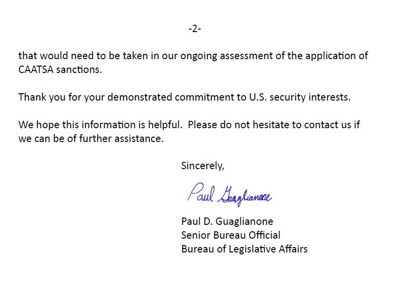 🇺🇸✈️ ABD–Türkiye–F35 dosyasında kritik gelişmeler:

♦️ ABD Dışişleri, Kongre baskısıyla: Türkiye S-400 aldığı için F-35 programından men edildiğini ve 2020 NDAA/1245 maddesinin yürürlükte kaldığını Sen. Pappas’a teyit etti.
♦️ Haziran NATO zirvesinde Trump-Erdoğan görüşmesi