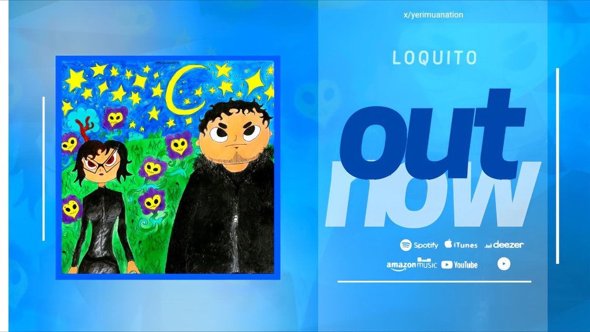YeriMuaNation's tweet photo. “Loquito” de @cachirulaaa, @YeriMua &amp; #UzielitoMix ya se encuentra disponible en todas las plataformas digitales.

!Reproduce ahora en tu plataforma favorita! 🩵 https://t.co/zGWHJDytEn