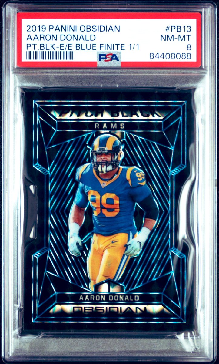 Found a new PC card I really want…. Yes, these are 8s, but they are freakin sick Aaron Donald 1/1s

Open to offers.