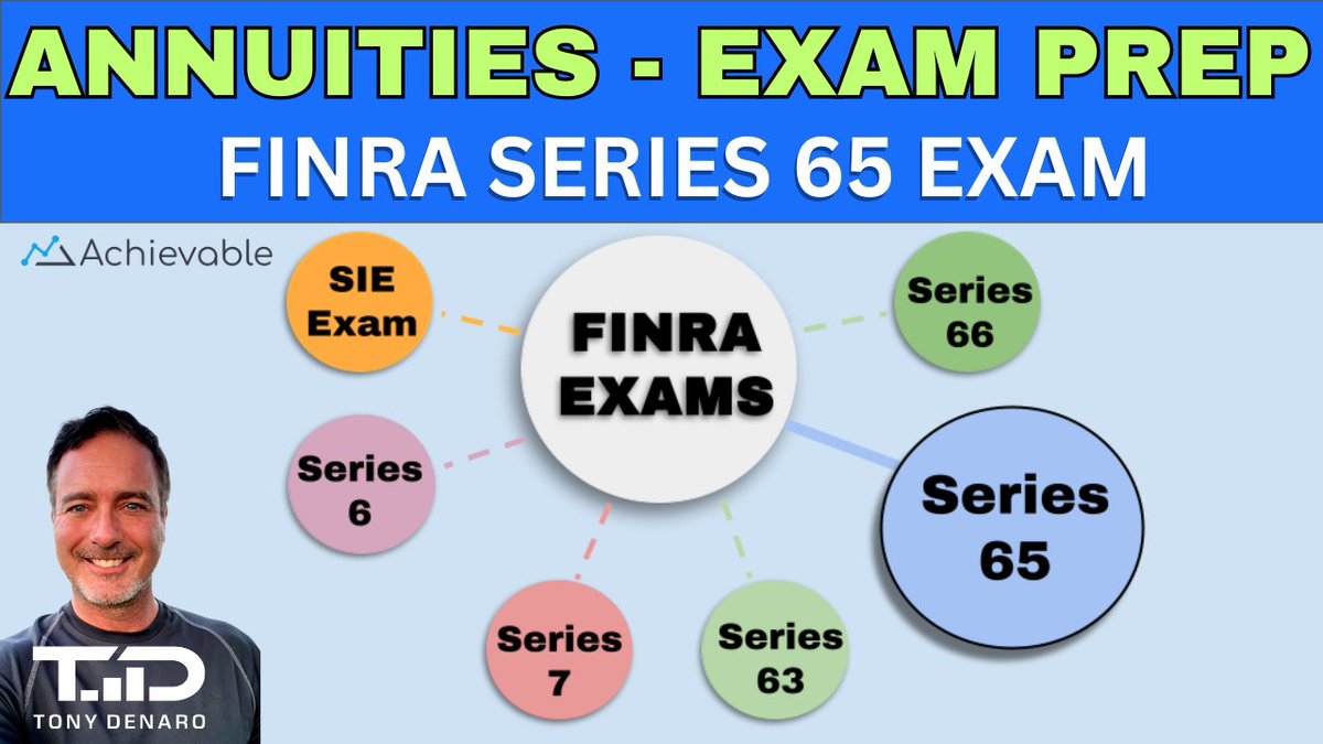 Tony_Denaro's tweet photo. Series 65  Exam Prep - Annuities, Variable, Fixed &amp; Equity Indexed https://t.co/gC45r3roBe #Series65 #ExamPrep https://t.co/YFBDebOqS6