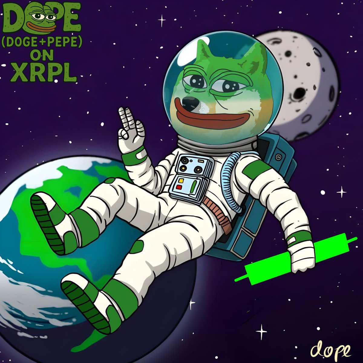 Oh have you heard of a place called the moon? let $DOPE take you there

#XRPL #MemeCoinSeason #XRPHASMEMECOINS