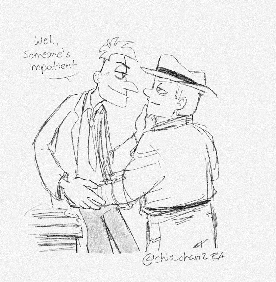 SketchInator's tweet photo. Romance in the office 😳
#perryshmirtz https://t.co/3SQ3U4jc7t