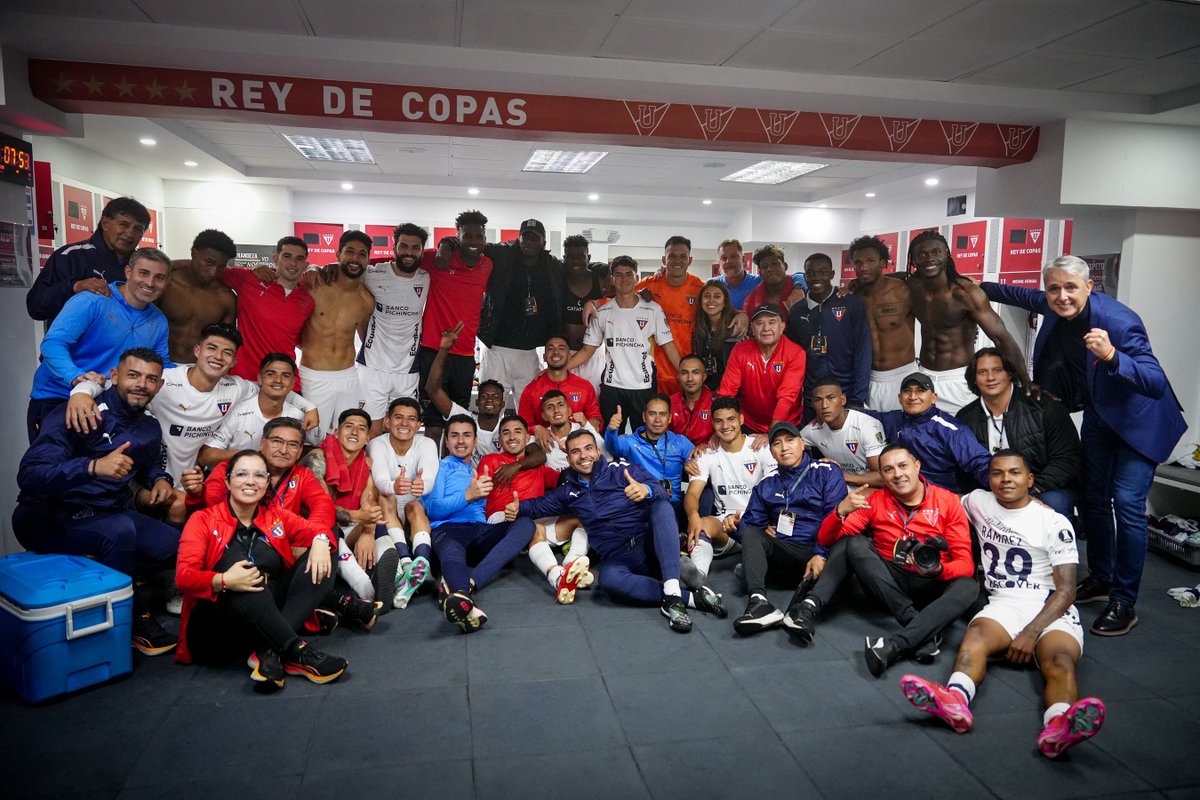 ¡UN PASO MÁS, JUNTOS! 🤩

🏆 CONMEBOL #Libertadores