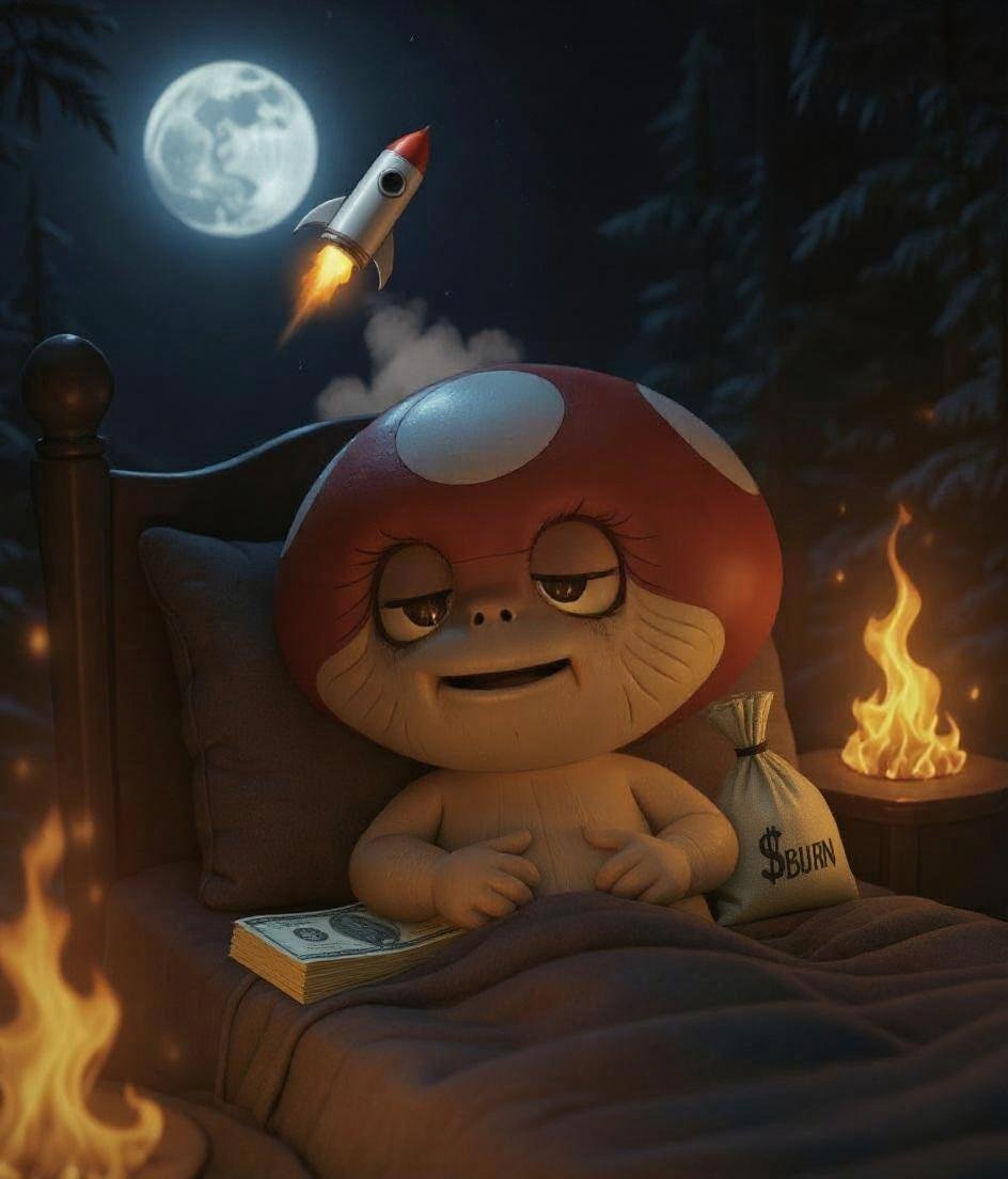 MutantBlub SUI (@mutantblub) on Twitter photo The future belongs to those who believe in the beauty of their dreams... 😉 GN fam!  $BURN 🔥 The future belongs to those who believe in the beauty of their dreams... 😉 GN fam!  $BURN 🔥