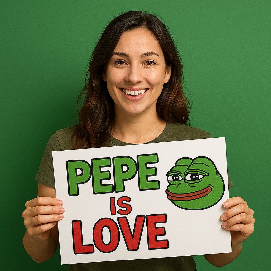 pepeshopvip's tweet image. #NewProfilePic Pepe is Love
#PEPE #pepev2 #LOVE #Altcoins