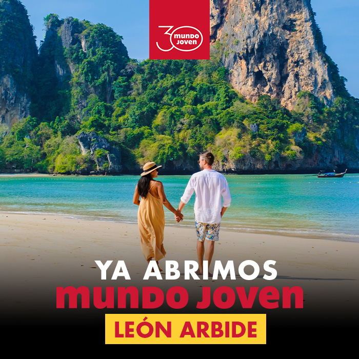 😎 YA ABRIMOS MUNDO JOVEN LEÓN ARBIDE 🥳

Contáctanos y comencemos esta aventura:
🏡 C. Nicaragua 114, Arbide, 37360 León de los Aldama, Gto.
📱 Whatsapp: tinyurl.com/mr3ype6r
📞 Llámanos: 477 522 8060
📩 Escríbenos: leonarbide@mundojoven.com