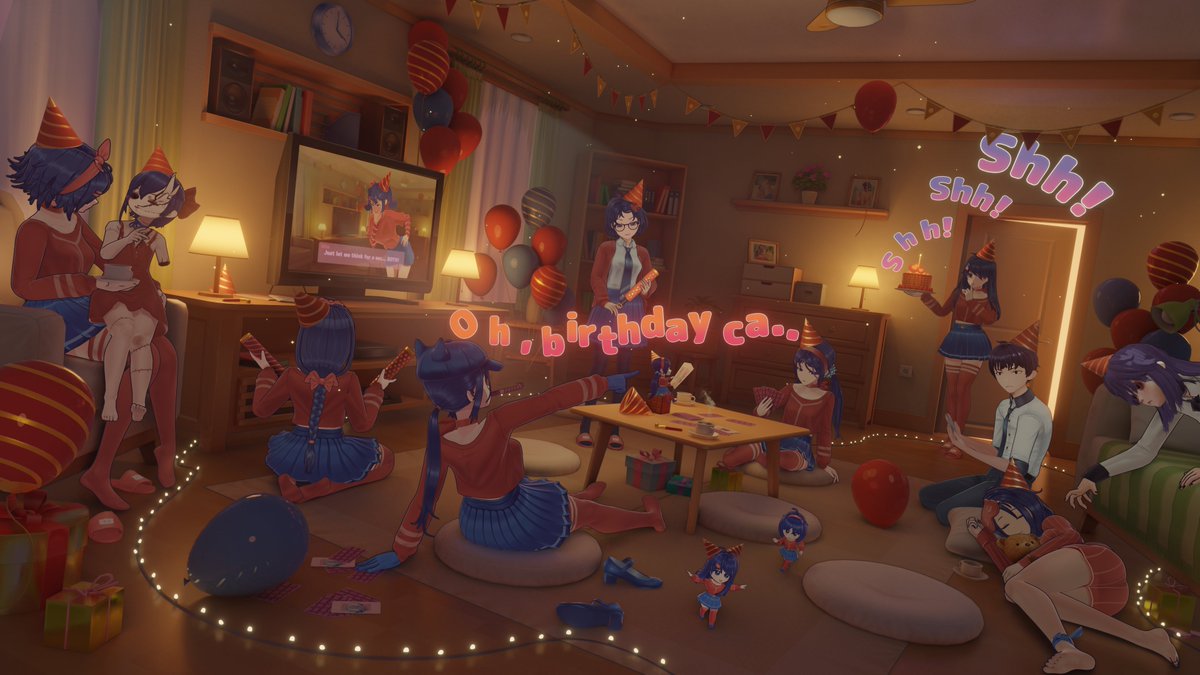 🎂Happy birthday to all Mitas!
#MiSide