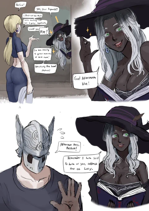 "Address me as Lucy."
NOX AMOR pt.14
#NIGHTREIGN 