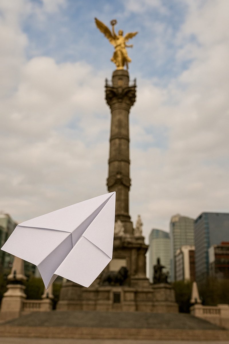 God bless you <a href="/ConnieTalbot/">Connie.</a> for bringing joy and beauty to our lives. 🖤🇲🇽 #PaperPlane #PaperPlaneForConnie #CDMX