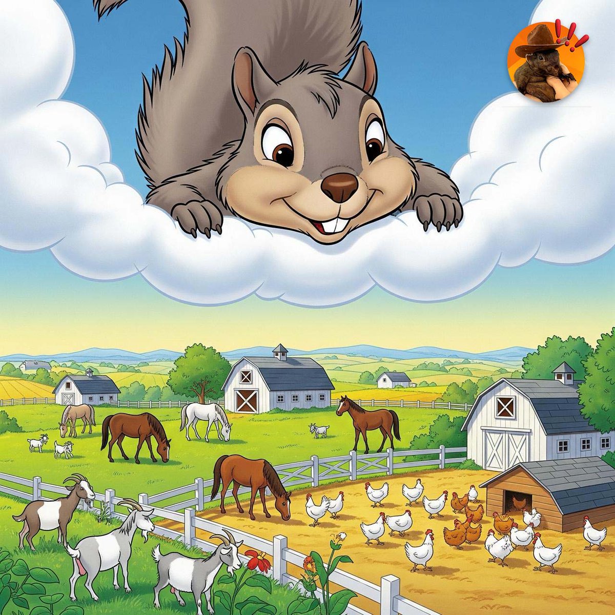 CVosTalkerman's tweet photo. @Squirrel_Dad12 Absolutely @Squirrel_Dad12 ... fantastic that there are extra funds to help you, Danni, and #freedomfarm fight the good fight.

$pnutbonk .... lol (I had too...) https://t.co/ARDKQOtMLf