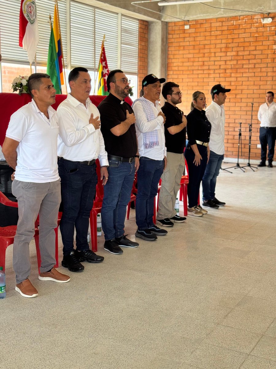 📍 Con la presencia de:
👨‍🎓 Rector UNIPAZ, Dr. Oscar O. Porras Atencia
🏛️ Alcalde, José Elías Muñoz 
📚 Secretario de Educación Dptal <a href="/nicolasordonezr/">Nicolás Ordóñez Ruiz.</a>
🏫 Rector Colegio Integrado, Bladimir Manrique.
UNIPAZ sigue construyendo futuro para el territorio. 
#UNIPAZAvanza