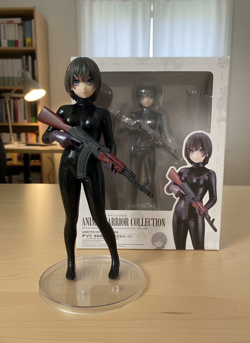 特殊潜入特工手办（AI生成图，非实物）