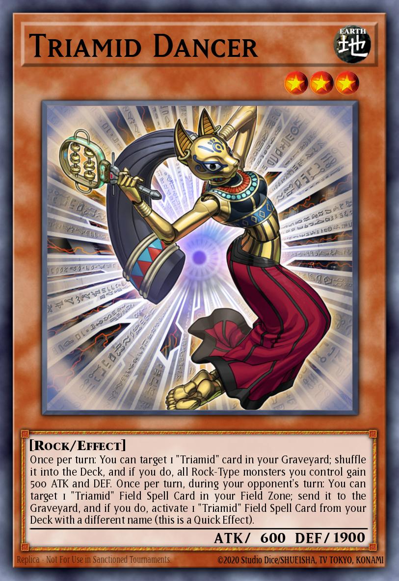 every_ygocard's tweet image. Triamid Dancer