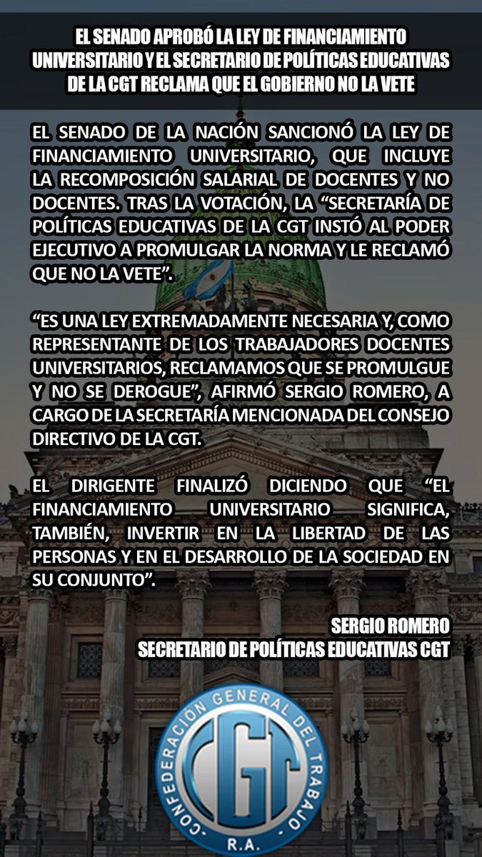 UNIÓN DOCENTES ARGENTINOS tweet media