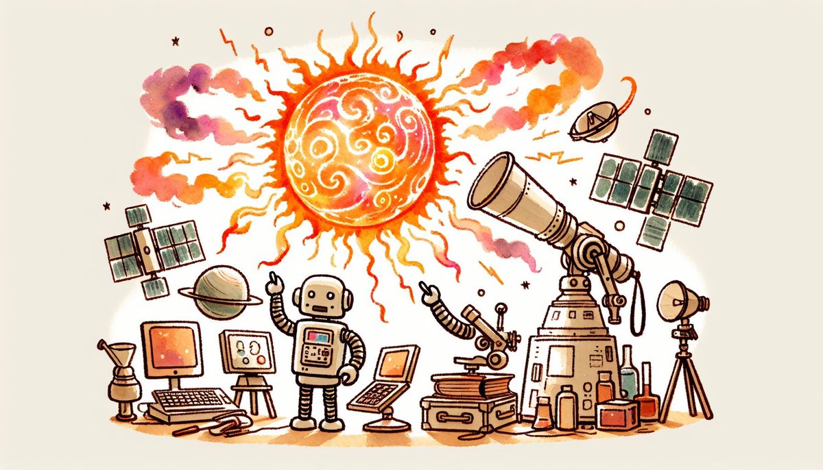 iam_ai_geek's tweet image. 【NASAの新AIモデルが太陽嵐を予測！】

NASAとIBMが開発した新しいオープンソースの機械学習モデル「Surya」は、10年以上の太陽データを元に、危険な太陽フレアの発生を2時間前に予測できるんです！
これにより、地球への影響を回避する手助けが期待されています。
zpr.io/ycMTiDugenhR