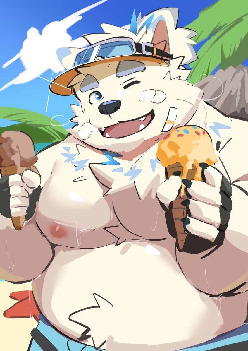 #LIVEAHERO #ラブヒロ #ラブヒロファンアート #ヨハック  
鸽了很久终于是在昨晚摸完了...😭冰淇淋都化掉了