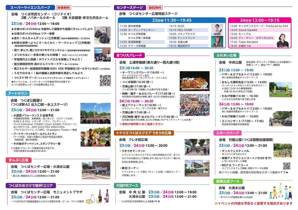 まつりつくば on X