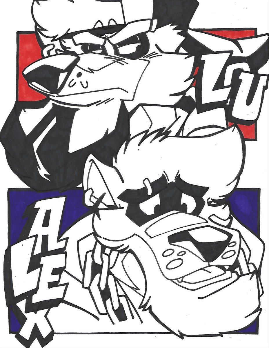 "FACES" [PART 3]- SKETCHBOOK #1403/1404/1405/1406: Four more sets of true UPDATED faces for 2025!

-RYAN/T.J/RYDER are another local street gang Kevin knows
-HAZZ/J/FANG are three country hicks who know of Don's efforts
-TIM/ZEPHYR are rapper bears
-LOU/ALEX are French bros