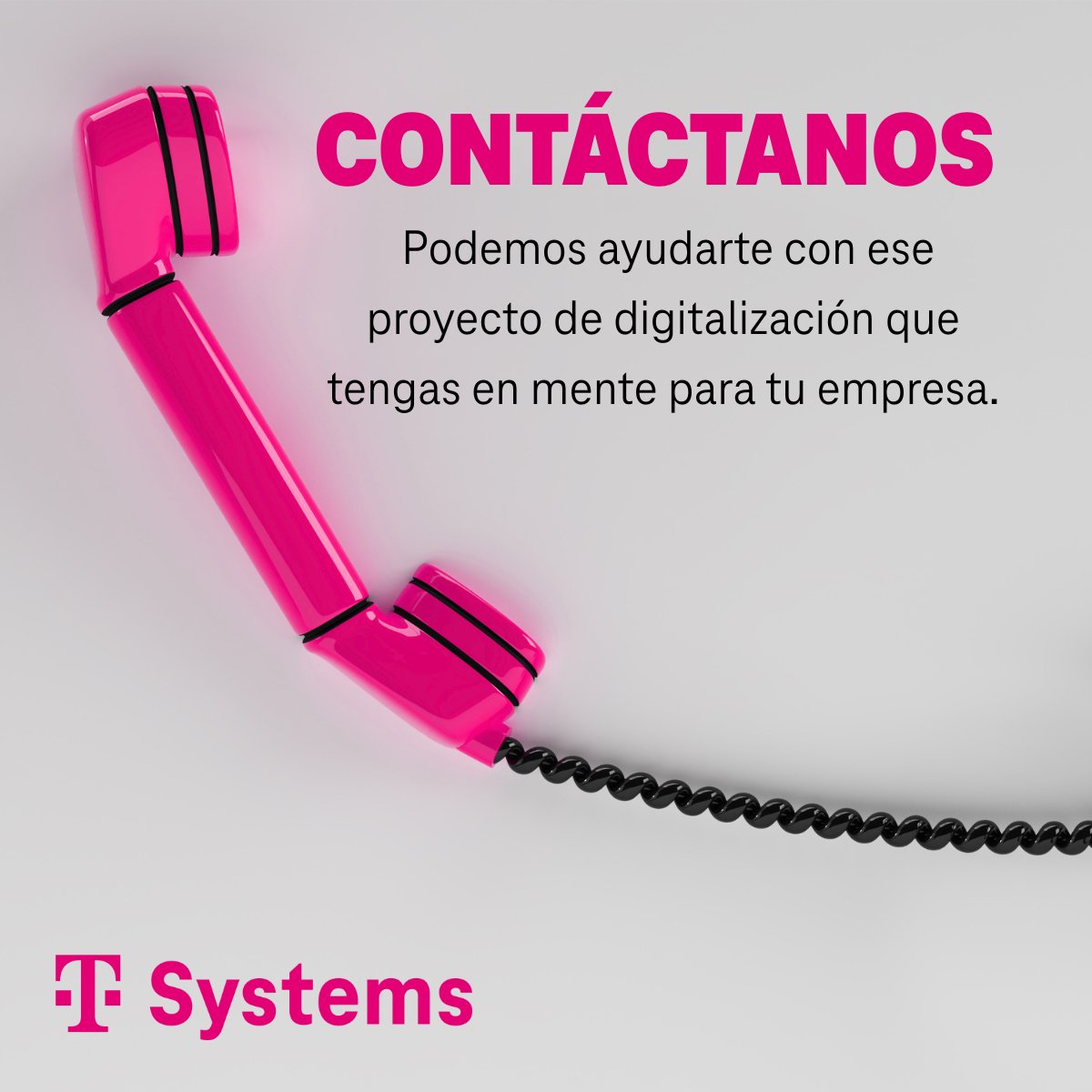 Contáctanos y podremos ayudarte con ese proyecto de digitalización que tengas en mente para tu empresa. Escríbenos aquí: ms.spr.ly/6015snlOL
#TSYSTEMS #ConnectingYourWorld