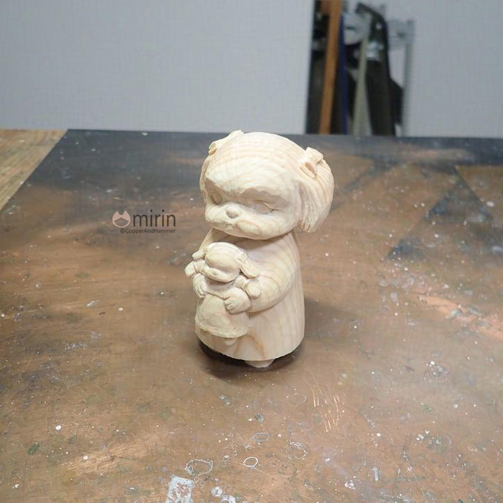 犬を作ります。