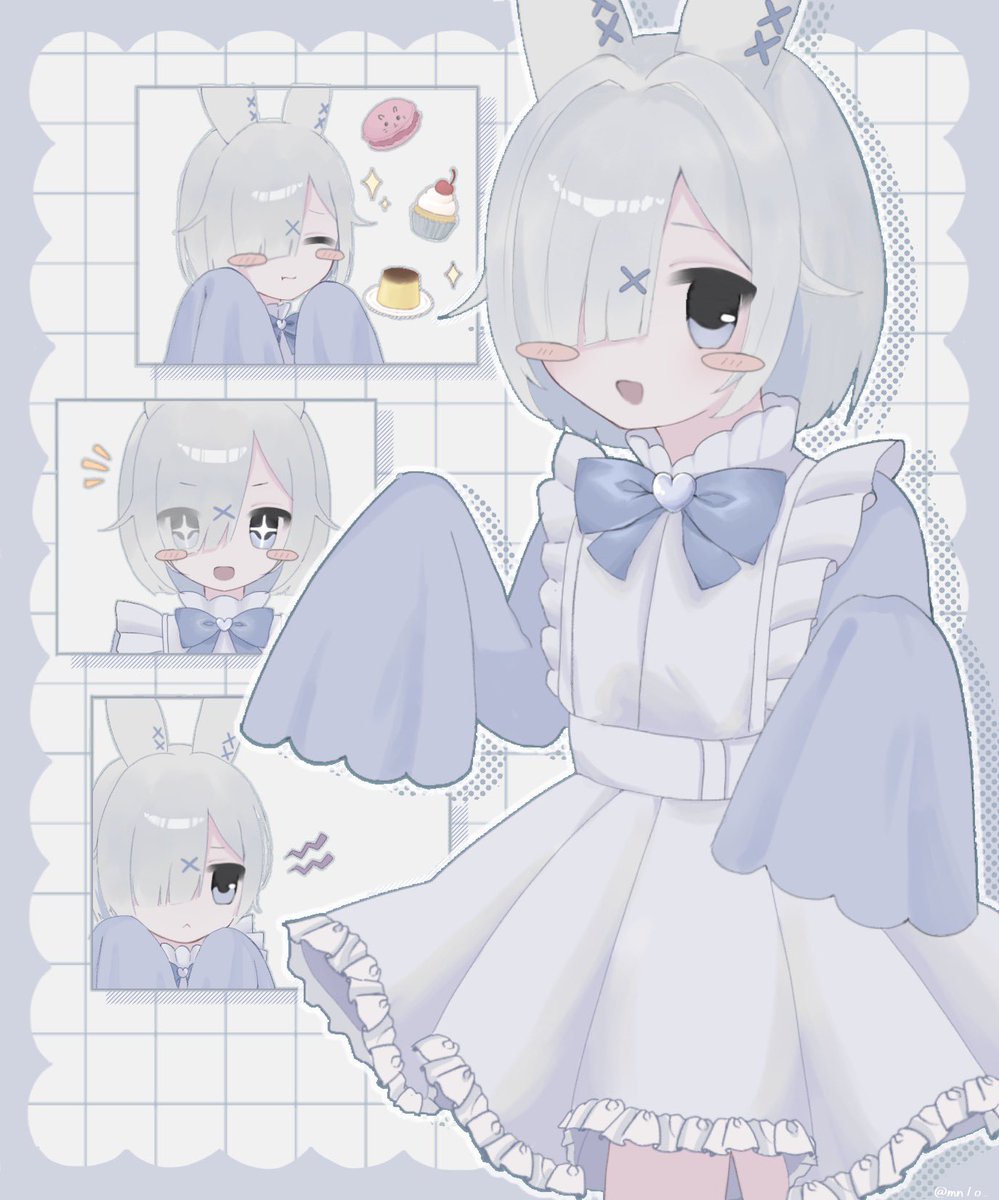 Dear my friend <a href="/Mintomixx_/">Bibi</a> 💗🫧
#illustration 
#イラスト