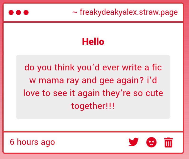 ๐ฏ๐ป๐ฎ๐ช๐ด๐ Alex ๐ฑ๐ซงโจ | CEO OF PW AGE REGRESSION (@lk3ffctkd) on Twitter photo Possibly!!! I've got a lot going on rn but I hope once shit settles down I can get back into writing Possibly!!! I've got a lot going on rn but I hope once shit settles down I can get back into writing