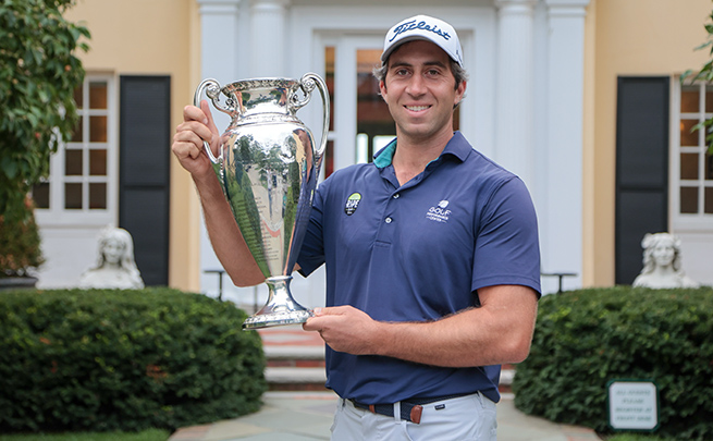 The sweetest sixth.

After close calls in the past, David Pastore won the Met Open for the first time on Thursday at Meadow Brook for his SIXTH career MGA title (2x Met Jr., Carter Cup, Ike, Met Am, Met Open).

📰&amp;📷: bit.ly/4fO8Z2F
