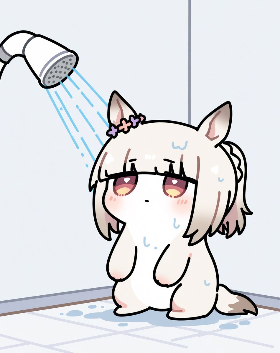 これはミークイタチのシャワーシーン
ざばざば　ぴちょぴちょ