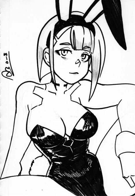 Bunny on the moon #バニーの日 🐰 