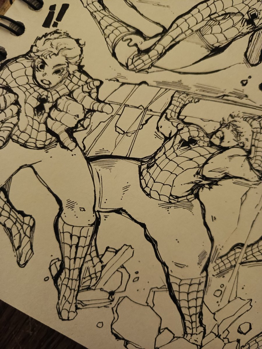 wnder_s's tweet photo. Amazing 🐱🐱🐱 #SpiderManBrandNewDay #SpiderMan #drawingart #ArtistOnTwitter #mangart #ComicArt https://t.co/0bljvDxC4D