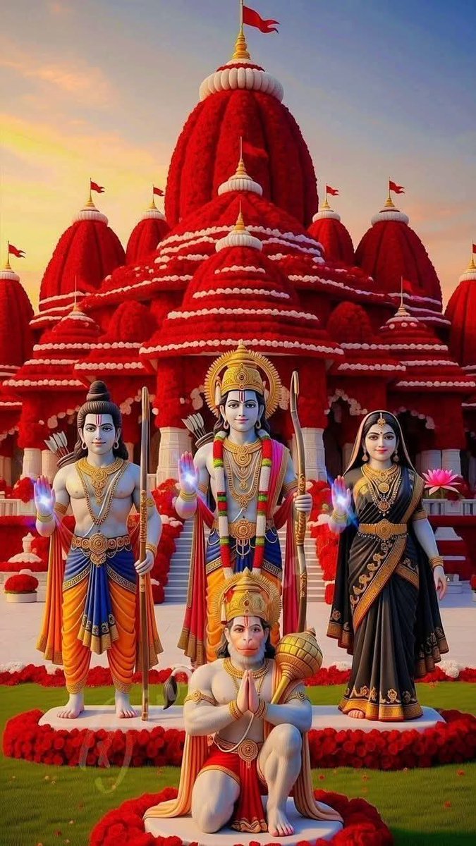 🚩  जय श्री राम  🙏 

🚩 जय माता जानकी  🙏

🚩 जय बजरंग बली 🙏

🌺🪷 सुप्रभात 🙏 

#GoodMorningXFriends