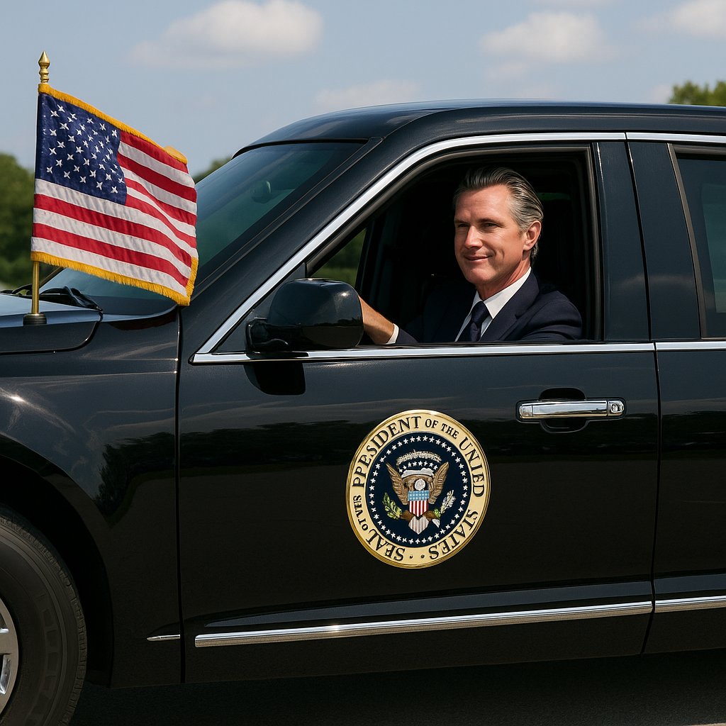 Get in, we're gonna go fuck with MAGA. <a href="/GovPressOffice/">Governor Newsom Press Office</a>