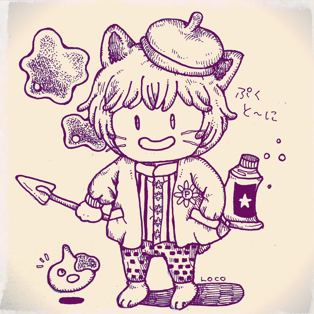 のいず様♡確認page☆ジェラトーニパペット お顔選び,ジェラトーニパペット,No.5｜ダッフィー＆シェリーメイ
