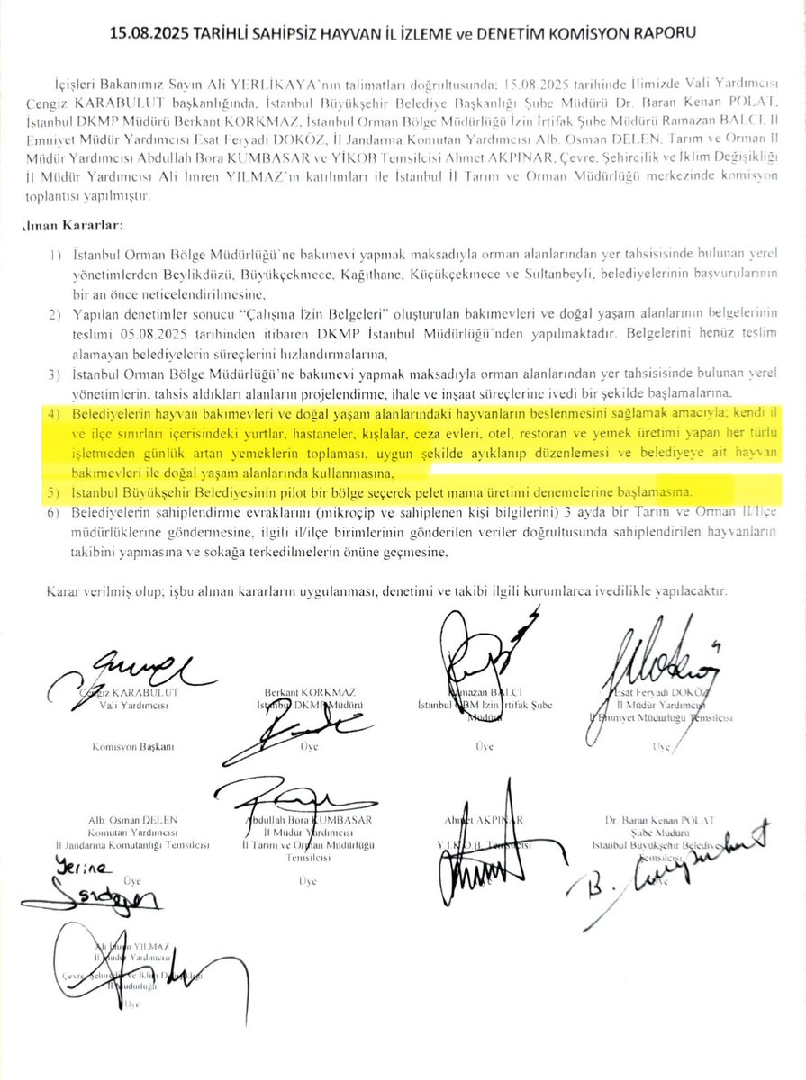 Sayın Valimize <a href="/gul_davut/">Davut GÜL</a> <a href="/TC_istanbul/">TC İstanbul Valiliği</a> bir teşekkür borcumuz var, unutmayalım!

<a href="/istanbulbld/">İstanbul Büyükşehir Belediyesi</a> pilot bölge olmak üzere bakimevi ve doğal yaşam alanı olan ilçe belediyelerinde “mama ihalesi” adı altında yürütülen ranta da bir darbe vuruldu. 

Mama ihalesi yapamayan belediyelerimiz