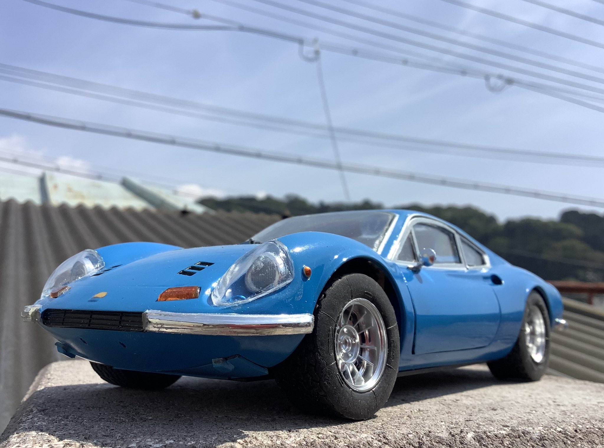 アオシマ 1/20 フェラーリ ディノ 246GT アオシマブンカキョウザイシャ(青島文化教材社)|1/20 フェラーリ