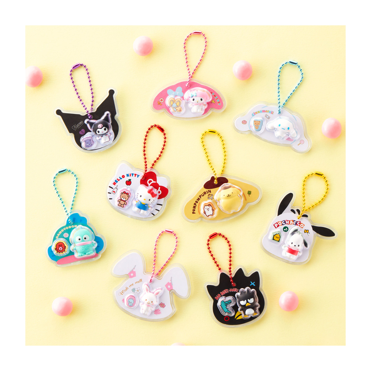 サンリオ♥和菓子ティータイム ぬいぐるみマスコット6種コンプセット♥匿名即日発送 サンリオ 和菓子ティータイム 和菓子マスコット 6種