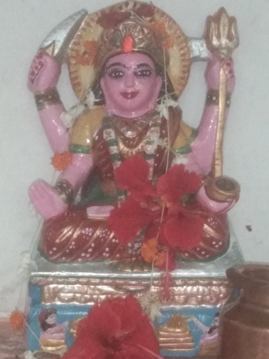 हमारे घर पर स्थित मंदिर में विराजमान मां संतोषी
जयकारा मां 
                !!जय संतोषी मां!!

                    🌄🌄   सुप्रभात🌄🌄